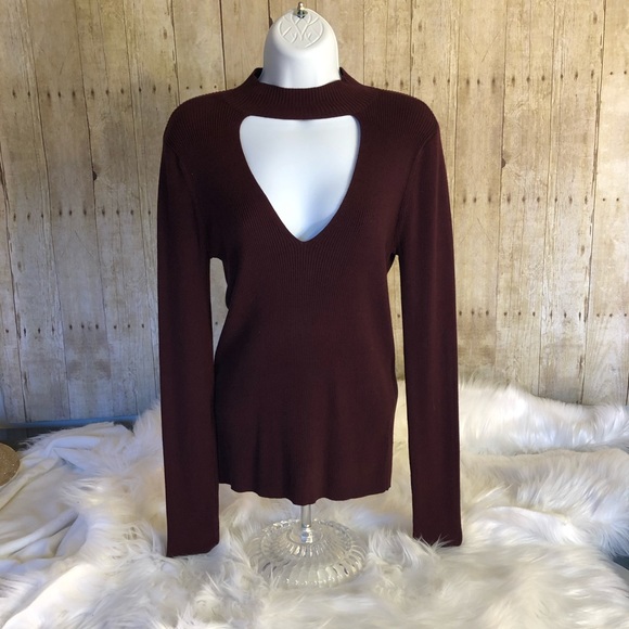 Express Sweaters - 🌿Host Pick🌿 Express Key-Hole Sweater